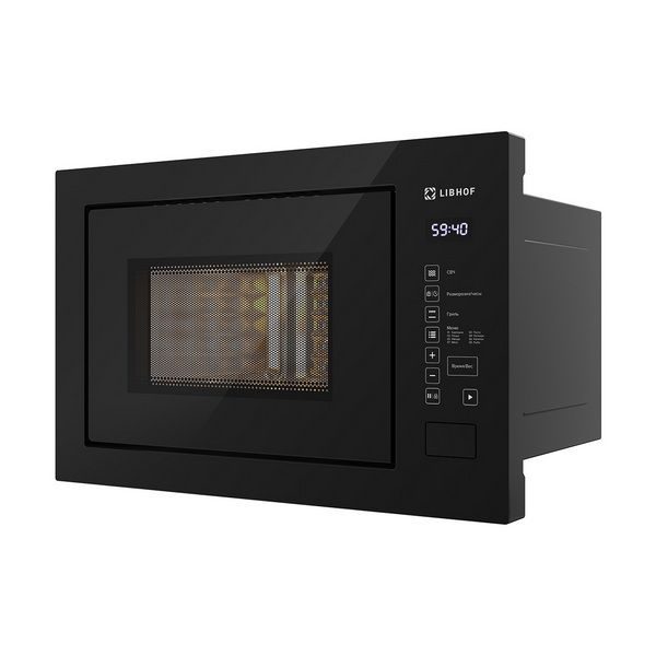 Фото Печь микроволновая встраиваемая Libhof MOS-3225 black — арт. libmos3225b 10