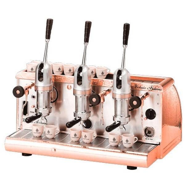 Кофемашина рожковая Victoria Leva 3 Copper 220V