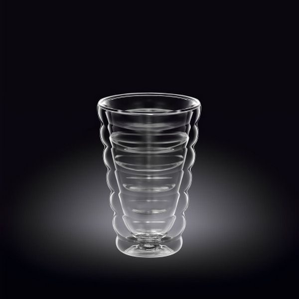 Стакан Wilmax Thermo Glass стенками артикул 888416