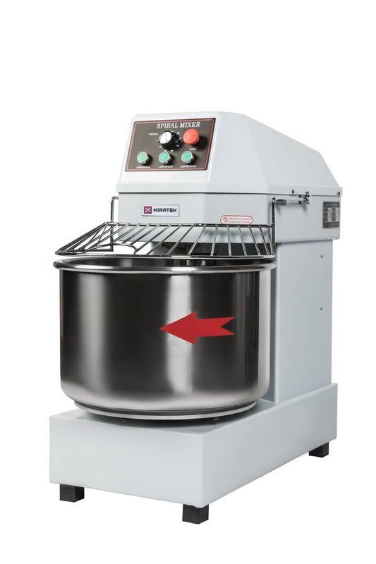 Тестомес спиральный Miratex PX-60 (электромех. ПУ)