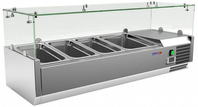 Холодильная витрина COOLEQ VRX 1200/380