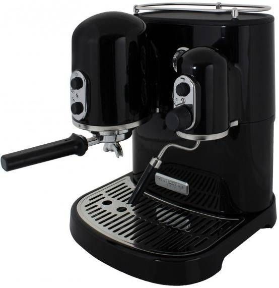 Фото Кофемашина рожковая KitchenAid Artisan 5KES2102EOB Espresso черная 3