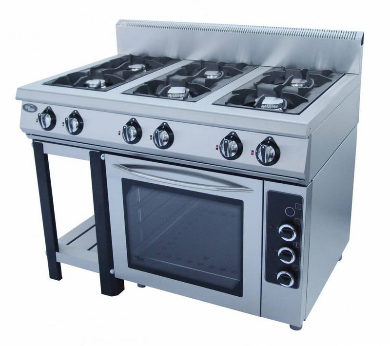Фото Плита газовая GRILL MASTER Ф6ПДГ/800 (с газовой духовкой) — арт. 50004г 1