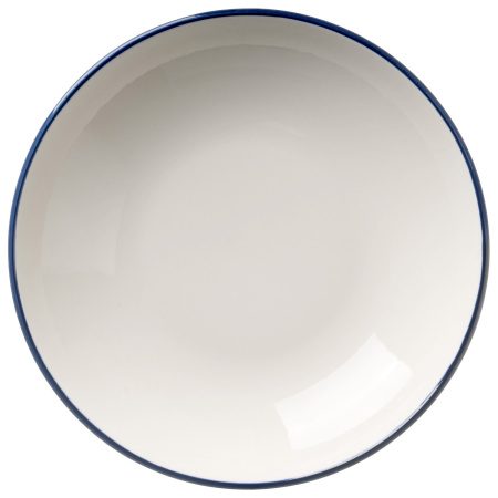 Фото Тарелка глубокая Bonna Linea 1300 мл, D 250 мм, H 50 мм, синий, форма Банкет — арт. LNEMABLM25CK 2