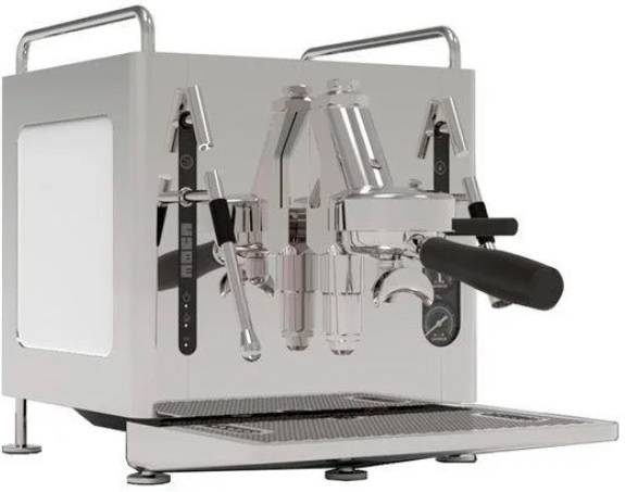 Кофемашина рожковая Sanremo Cube V стальная-белая
