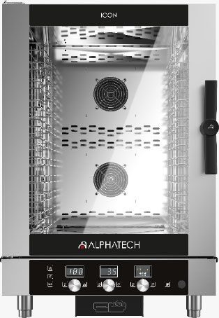 Пароконвектомат Alphatech ICET101E + ILCS2 + ISC04