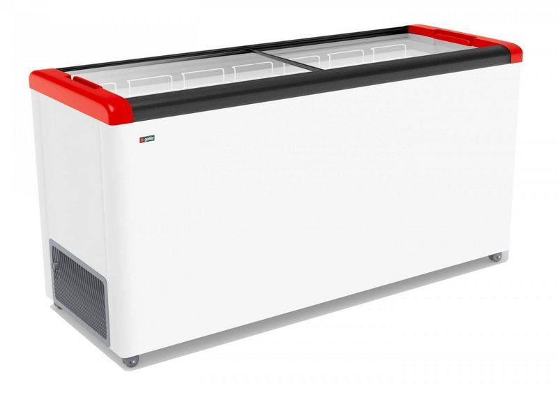 Морозильный ларь Gellar FG 600 C красный