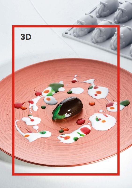 Форма кондитерская 3D B 175 мм артикул GG055