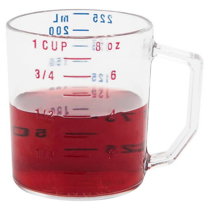 Фото Мерный стакан Cambro 225 мл прозрачный — арт. 25MCCW 135 1