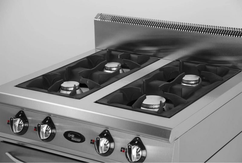 Фото Плита газовая GRILL MASTER Ф4ПДГ/800 (с комбинированной духовкой) 1