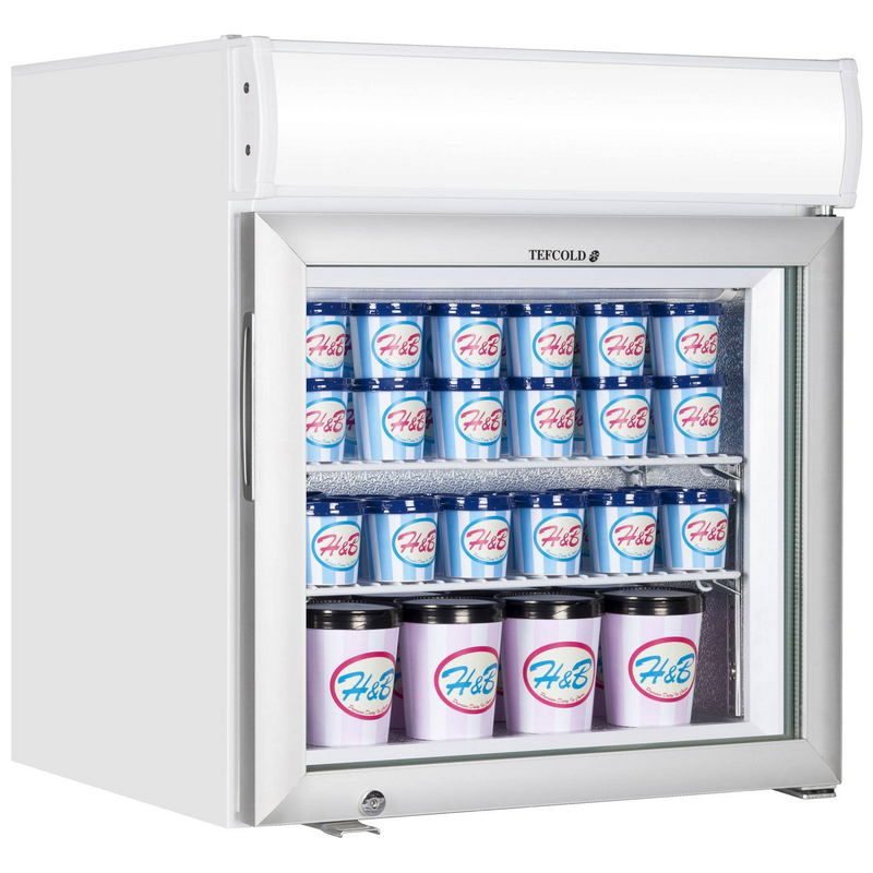 Фото Шкаф барный морозильный TEFCOLD UF50GCP-P 1