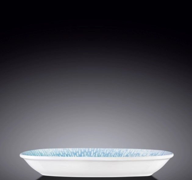 Фото Тарелка Wilmax Coral Blue 350 мл, H 30 мм, B 150 мм, L 250 мм — арт. WL-671643/A 1