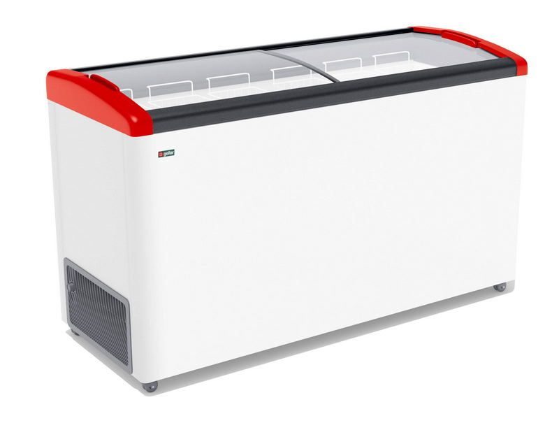 Морозильный ларь Gellar FG 575 E красный
