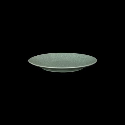 Фото Тарелка мелкая без бортов Corone Nori 8,25" D 208 мм, зеленый [LQ-QK15287-GRE] — арт. фк5608 1
