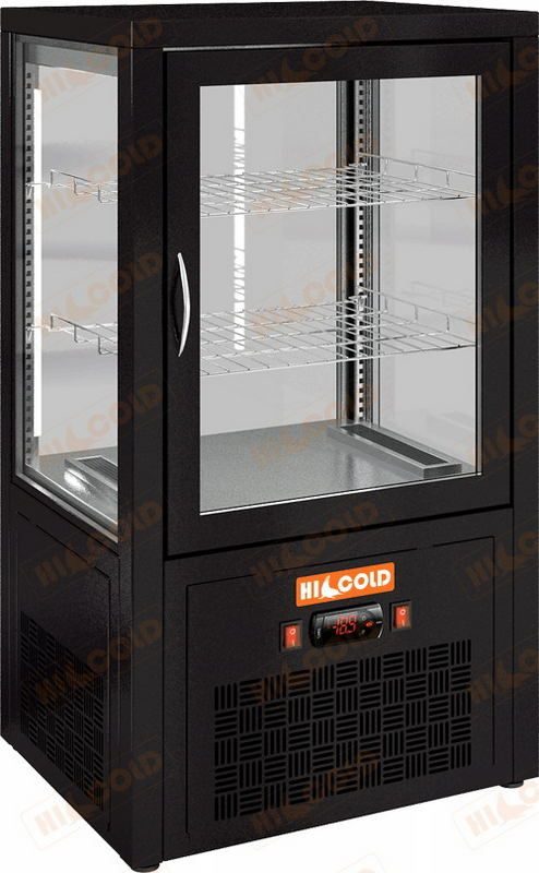 Витрина холодильная настольная HICOLD VRC 70 BLACK