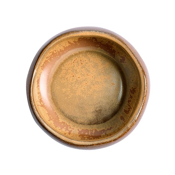 Фото Салатник KunstWerk Eggshell Nature 300 мл, D 130 мм, H 50 мм, коричневый — арт. A24454W1449 1