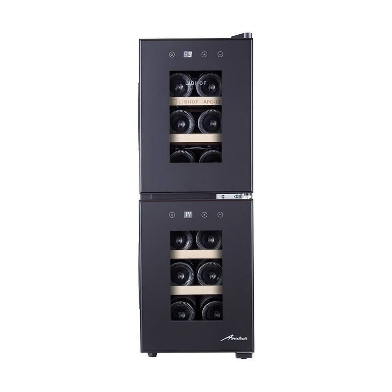 Фото Шкаф винный Libhof APD-12 black — арт. libapd12b 8
