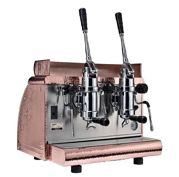 Кофемашина рожковая Victoria leva 2 copper 380V