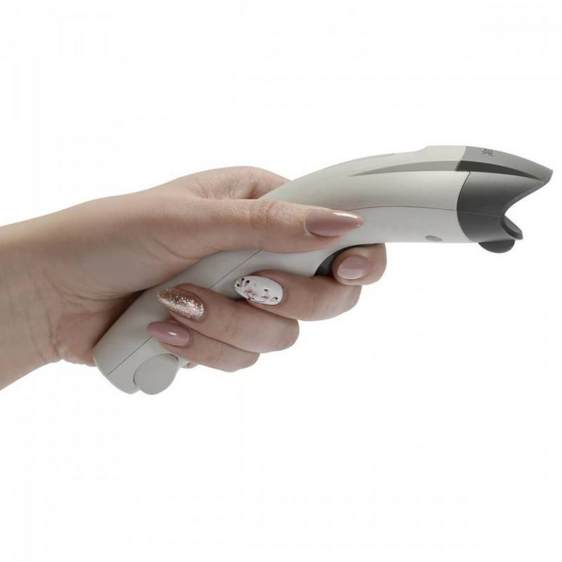 Фото Ручной сканер штрих-кода MERTECH CL-610 P2D USB white 3