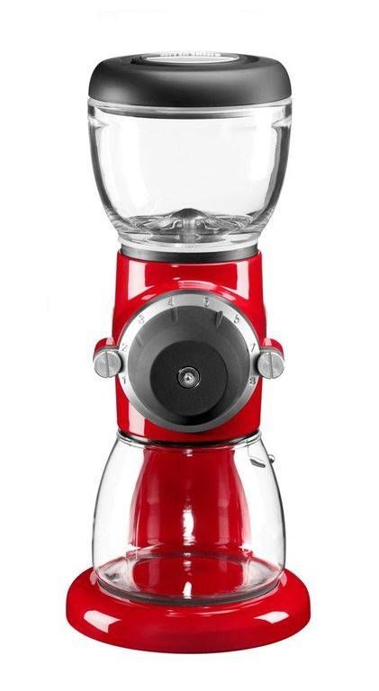 Фото Кофемолка KitchenAid Artisan 5KCG0702EER красная 3