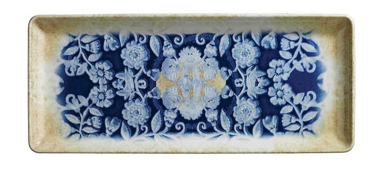Блюдо Kutahya Blue Blanc L 350 BNTAN35X15DU891310