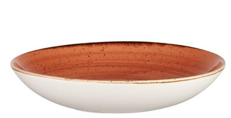 Фото Тарелка CHURCHILL Stonecast Spiced Orange 2400 мл, D 310 мм — арт. SSOSPLC21 3