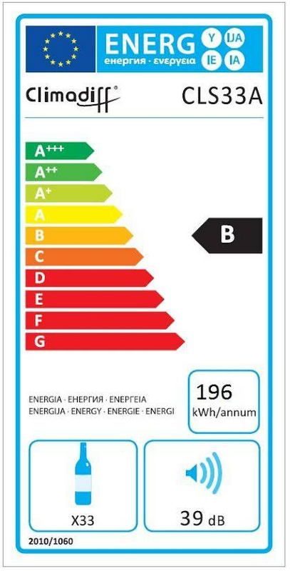 Фото Шкаф винный Climadiff CLS33A 1