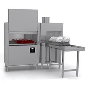 Фото Машина посудомоечная туннельная Apach Cook Line ARC100 (T101) ДОЗ + СУШ УГ Л/П 1