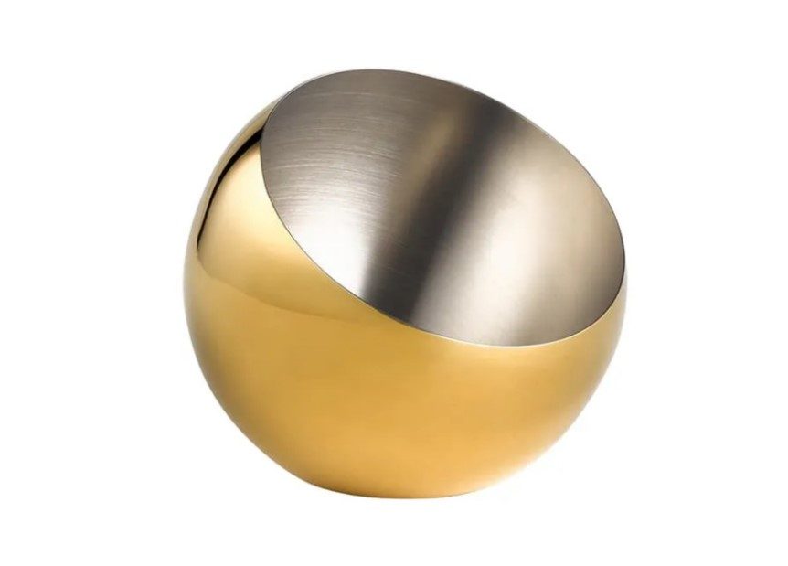 Салатник APS Sphere 800 мл золотой артикул 40773
