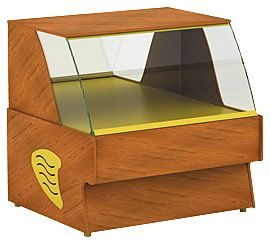 Витрина холодильная CRYSPI KN 1240 RAL 3486, орех