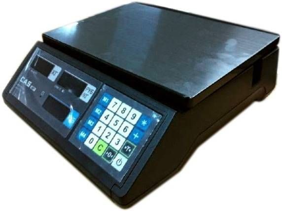 Весы торговые CAS ER JR-06CB black body