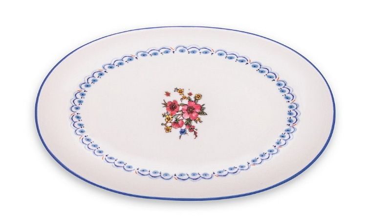 Блюдо Gural Porselen Flora артикул GBSELS35KYR2132