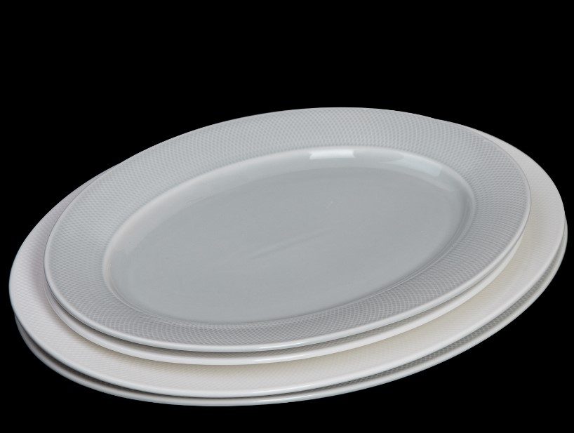 Фото Блюдо Corone Rosenthal L 255 мм, B 180 мм белое — арт. фк9936 13
