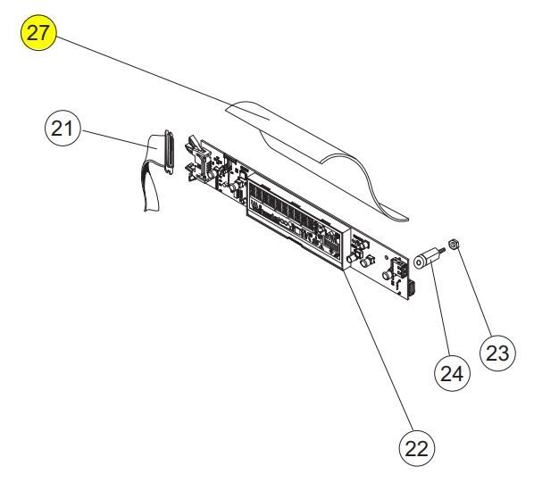 Панель защитная Apach Cook Line 80732 для ПММ
