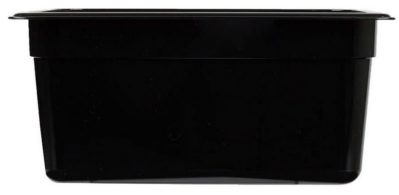 Фото Гастроемкость Cambro Camwear GN 1/2-150 поликарбонат, черная 8,9 л — арт. 26CW 110 1