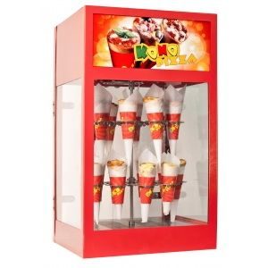 Фото Витрина для конусной пиццы ROBOLABS Kono Pizza — арт. VTP-430R 1