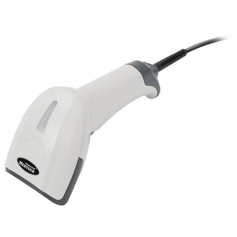 Фото Ручной сканер штрих-кода MERTECH 2310 P2D HR USB, USB эмуляция RS232 white 1