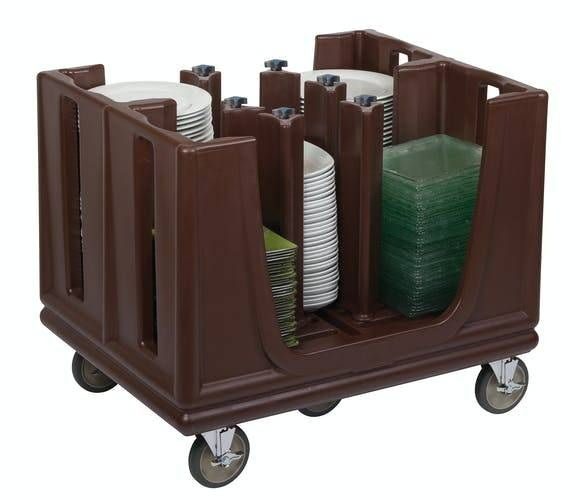 Фото Тележка для тарелок Cambro темно-коричневый — арт. ADC33 131 1