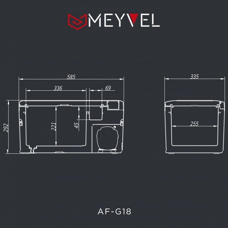 Фото Автохолодильник Meyvel AF-G18 8