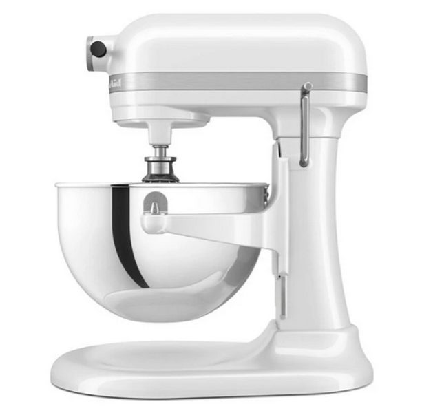 Фото Миксер планетарный настольный KitchenAid 5KSM55SXXEWH белый 4