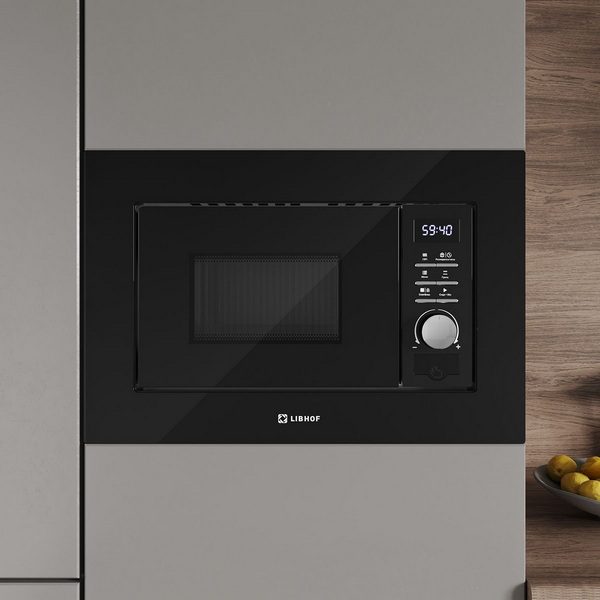 Фото Печь микроволновая встраиваемая Libhof MOS-2120 black — арт. libmos2120b 12