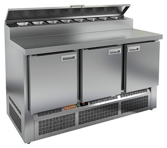 Стол для пиццы HICOLD PZE2-111/GN (1/6H) (R290)
