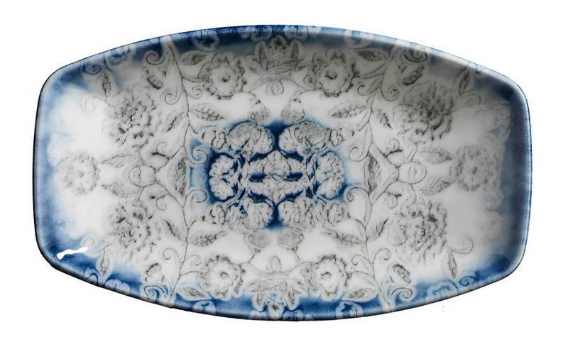 Блюдо Kutahya Blue Blanc L артикул BNBOH27KY891310