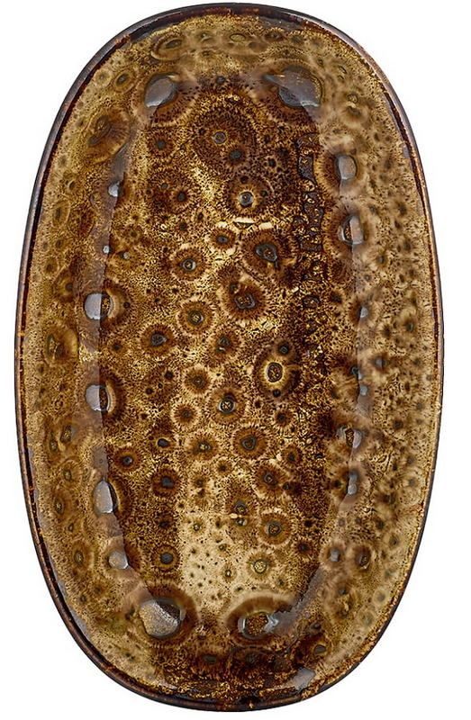 Блюдо By Bone Cowry Yellow артикул CW-YL-ZT-19-OV