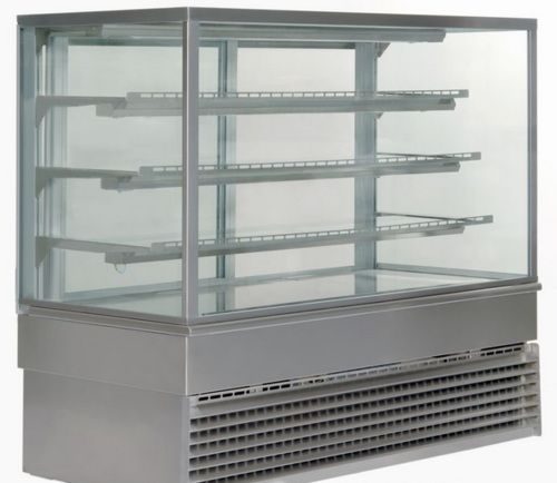 Витрина кондитерская UNIS Square 1500 cold, inox