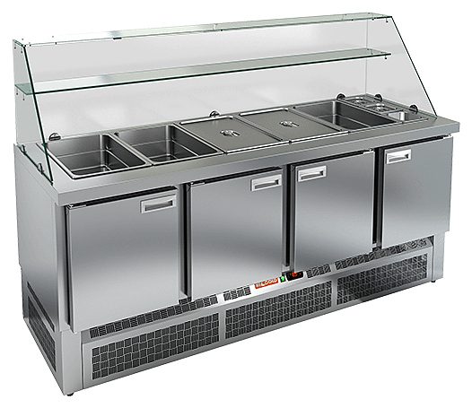 Стол для салатов HICOLD SLE3-1111GN высокое