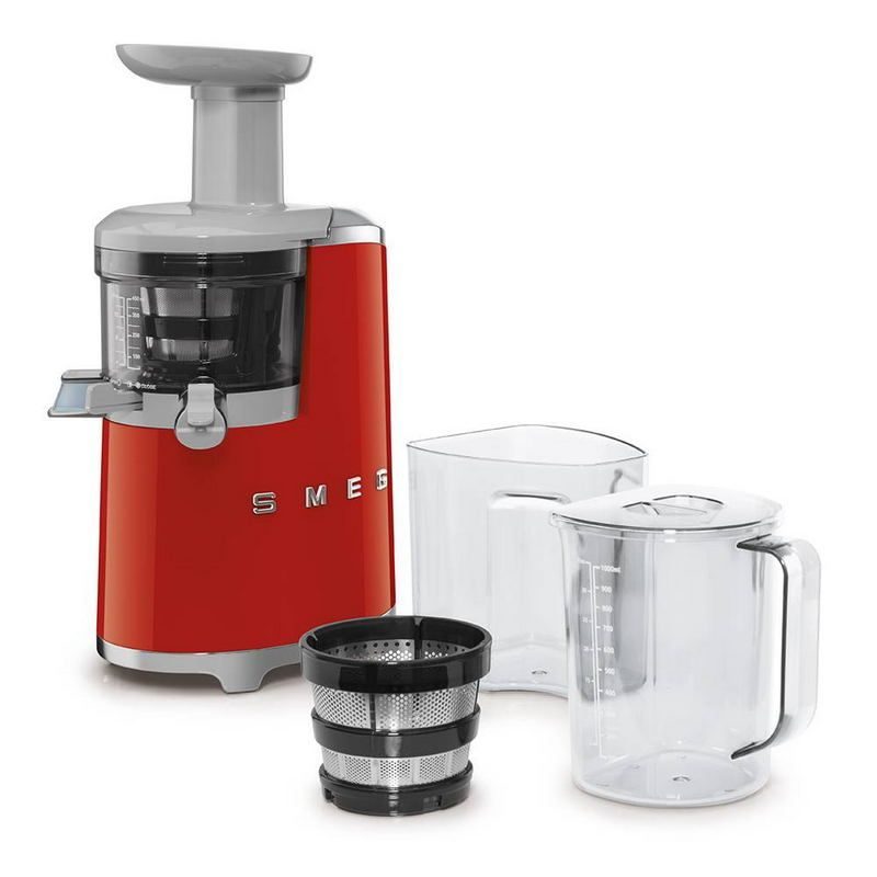 Фото Соковыжималка шнековая SMEG — арт. SJF01RDEU 4
