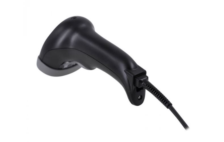 Фото Ручной сканер штрих-кода MERTECH 1300 P2D USB, USB эмуляция RS232 black, 2m cable 4