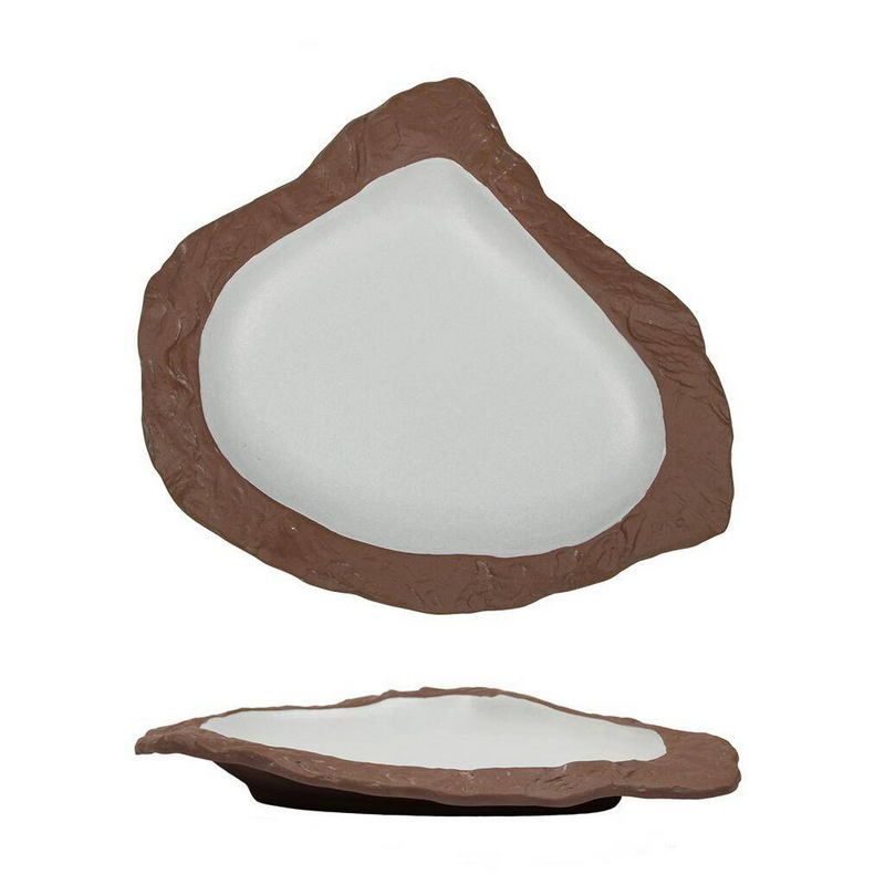 Фото Салатник P.L. Proff Cuisine New Taiga 200 мл, L 290 мм, B 250 мм, H 30 мм — арт. 16-153dk/whitematt 1