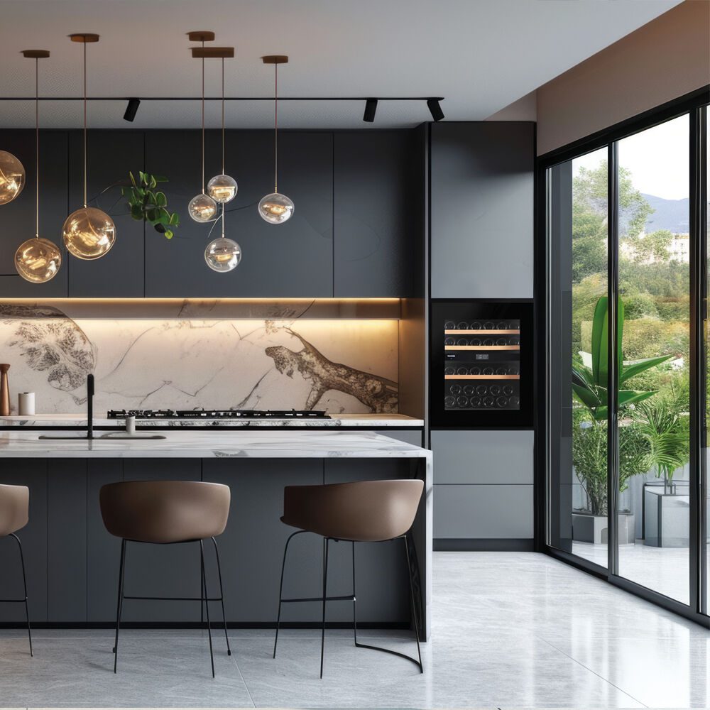 Фото Шкаф винный Dunavox DVN-32.85DB.TO компрессорный 3